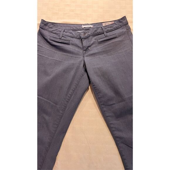 Gap Jeans Women's Limited Edition Slim Fit Denim Gray Dark Wash Size Medium - Picture 4 of 11